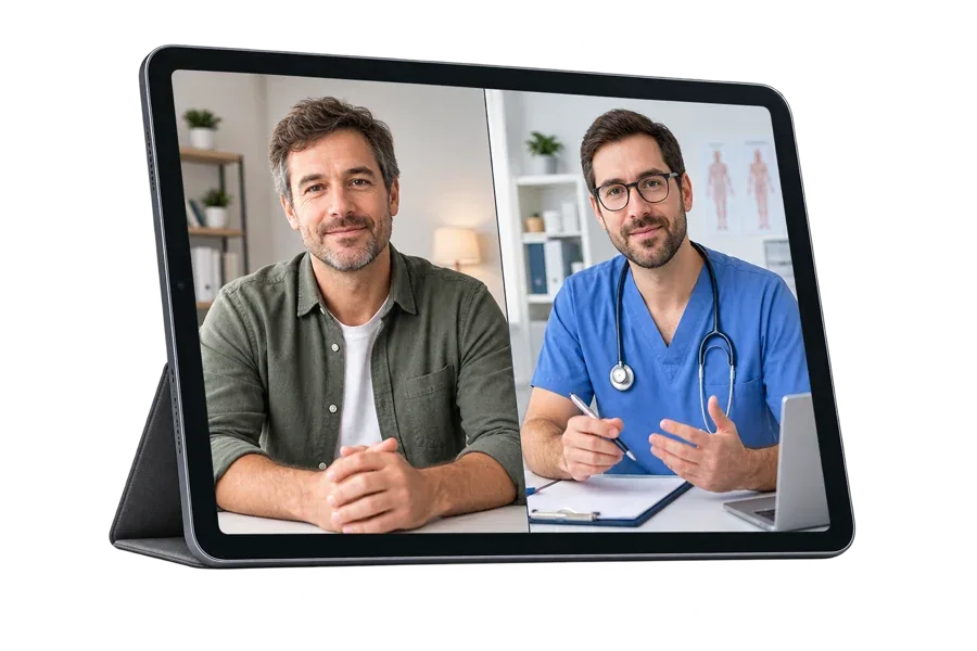Online prescription consultation