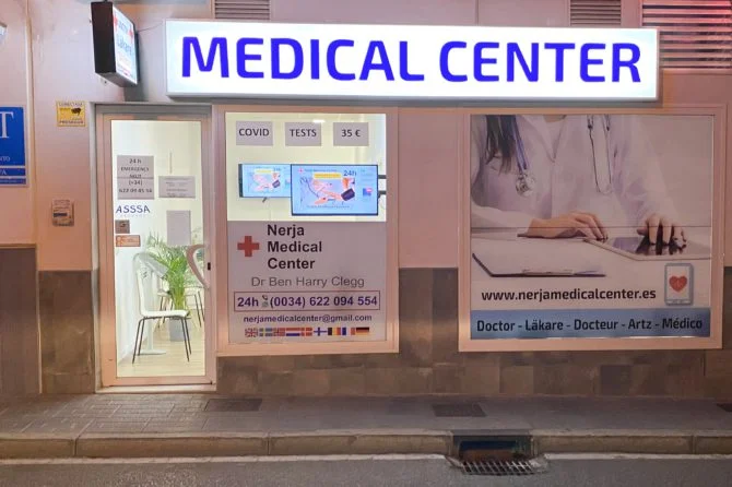 SOS International + Nerja Medical Center (Calle San Miguel 14 Nerja)
