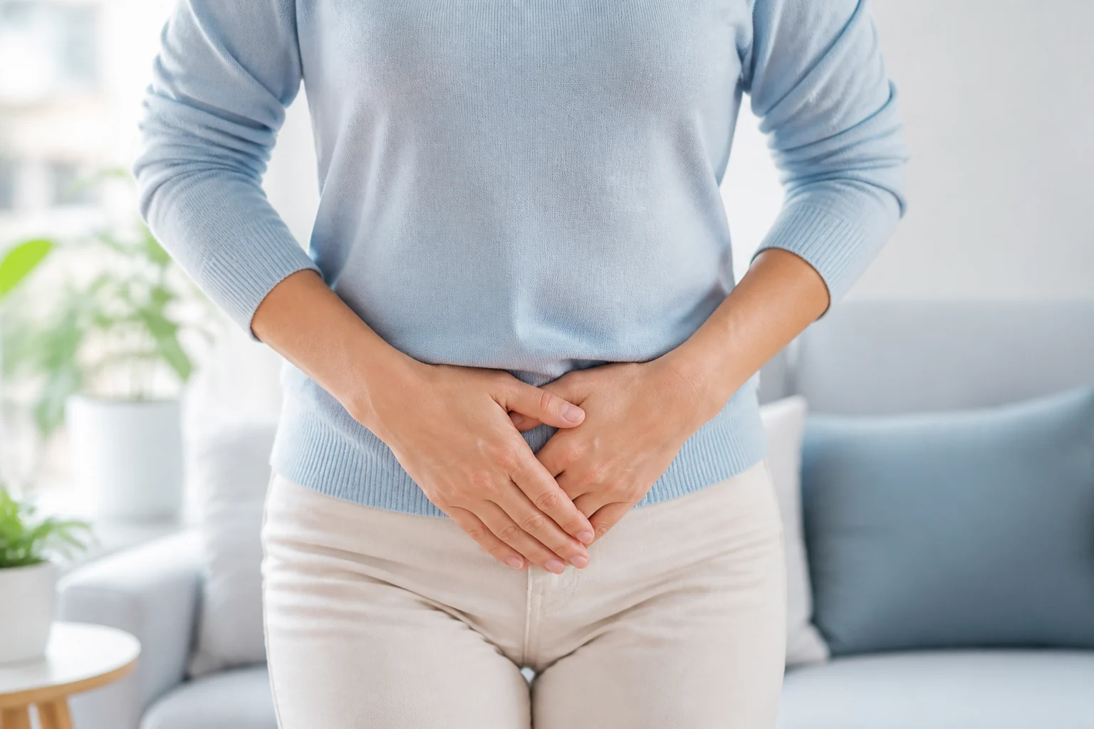 Bladder-area discomfort
