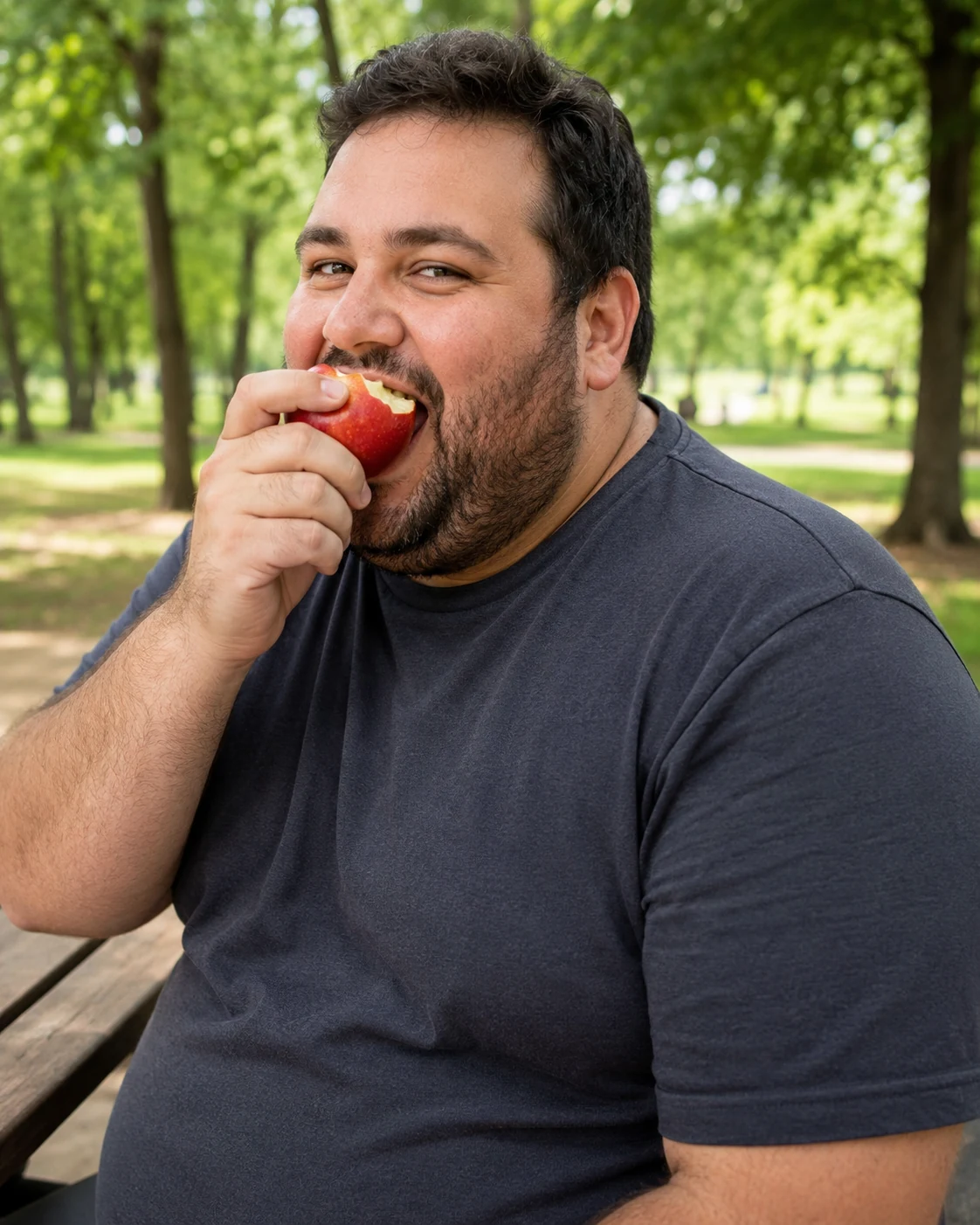 Woman discussing healthy weight management