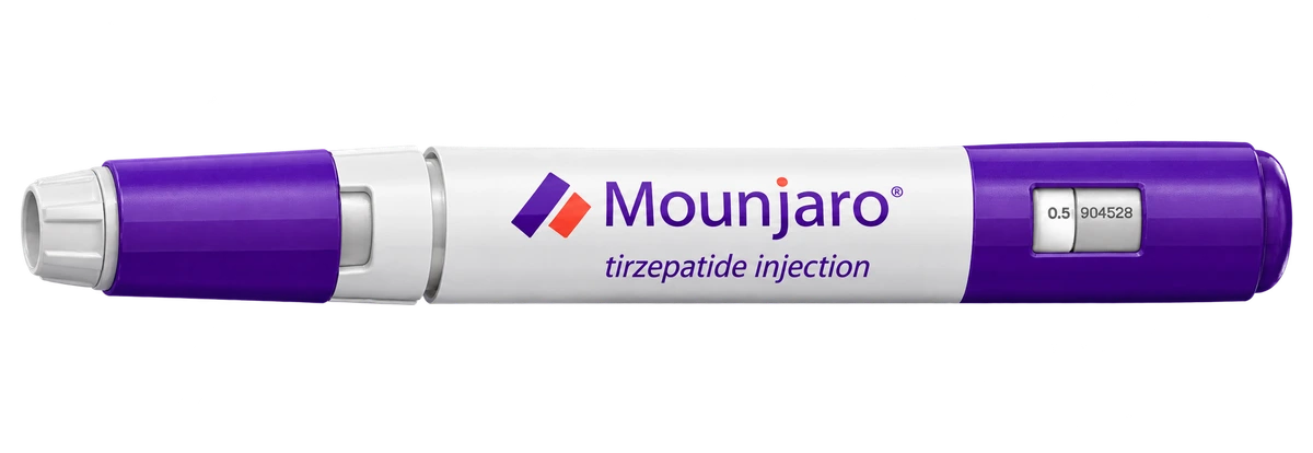 Mounjaro pen, without a background