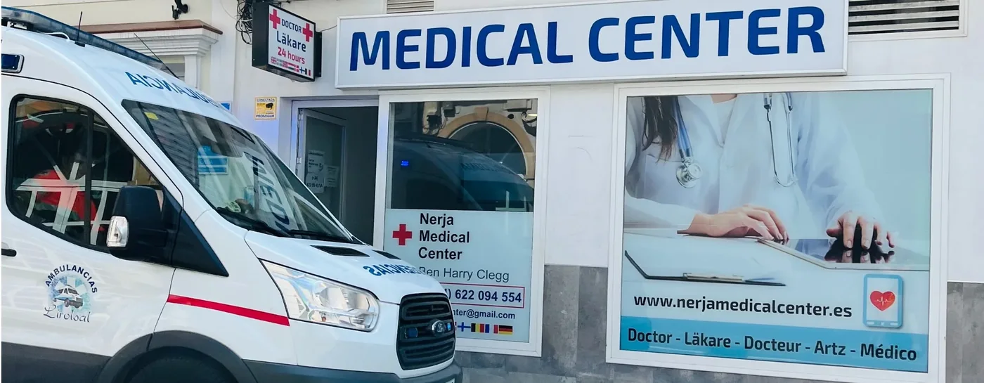 Nerja Medical Center på Calle San Miguel 14 i centrala Nerja