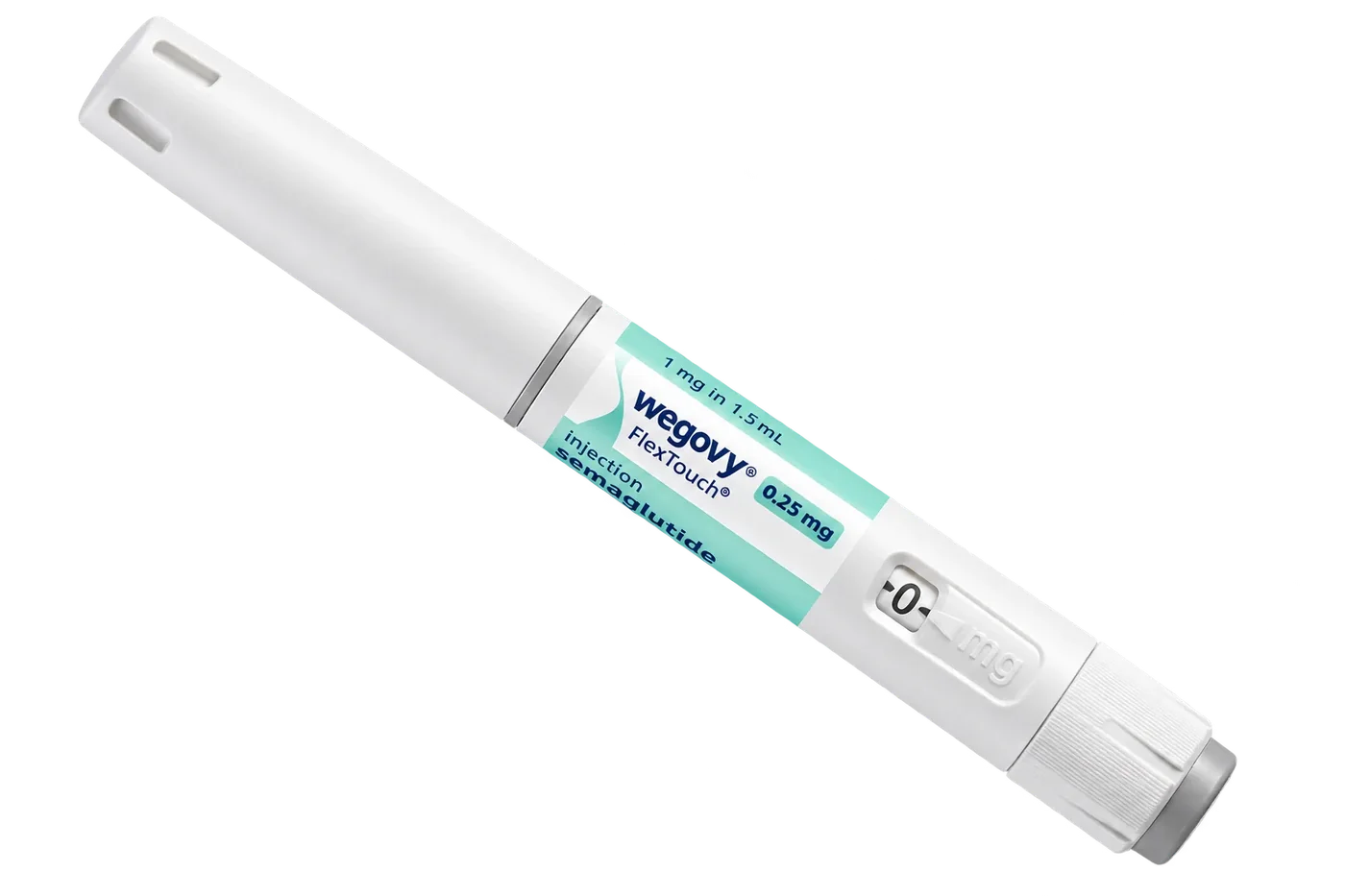 Pluma de inyección de semaglutida Wegovy